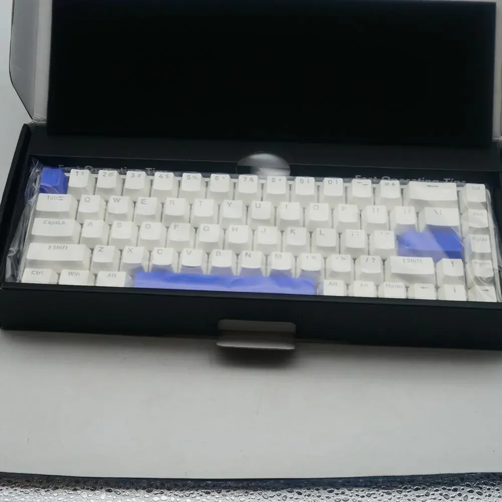 NEW DrunkDeer G65  Wired  Adjustable HE Magnetic Switch Gaming Keyboard WHITE